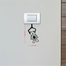 DDecorator Mr. Taddy Switch Socket Wall Sticker image