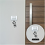DDecorator Mr. Taddy Switch Socket Wall Sticker image