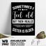 DDecorator My Sister Is Older Funny - Motivational Wall Board and Wall Canvas image