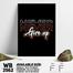 DDecorator Never Give Up - Motivational Wall Board And Wall Canvas image