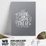 DDecorator Never - Motivational Wall Board and Wall Canvas image