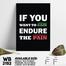 DDecorator No Pain No Gain - Gym - Motivational Wall Board and Wall Canvas image