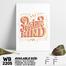 DDecorator Positive Mind - Motivational Wall Board and Wall Canvas image