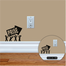 DDecorator Prise Stick Figure Switch Socket Wall Sticker image