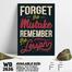 DDecorator Remember The Lesson - Motivational Wall Board and Wall Canvas image