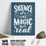 DDecorator Science It's Like Magic - Motivational Wall Board And Wall Canvas image