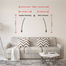 DDecorator Scientist Typography Vinyl Decals Removable Wall Sticker image