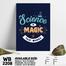 DDecorator Scinece is Magic - Motivational Wall Board and Wall Canvas image