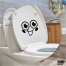 DDecorator Shy Face Vinyl Decals Removable Sticker image