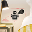 DDecorator Skeleton Warning Switch Socket Wall Sticker image