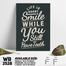 DDecorator Smile More - Motivational Wall Board And Wall Canvas image