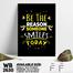 DDecorator Smile Today - Motivational Wall Board and Wall Canvas image