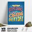 DDecorator Something Creative Everyday - Motivational Wall Board and Wall Canvas image
