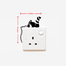 DDecorator Squirrel Switch SocketWall Sticker image