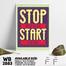 DDecorator Start Doing - Motivational Wall Board and Wall Canvas image