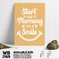 DDecorator Start With Smile - Motivational Wall Board and Wall Canvas image