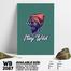 DDecorator Stay Wild - Motivational Wall Board and Wall Canvas image