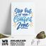 DDecorator Step Out and Do It - Motivational Wall Board and Wall Canvas image