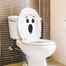DDecorator Surprised Face Vinyl Decals Removable Sticker For Washroom image