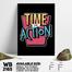 DDecorator Time For Action - Motivational Wall Board and Wall Canvas image