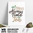 DDecorator Time For Tea - Motivational Wall Board and Wall Canvas image
