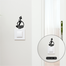DDecorator Traditional Dholak Playing Switch Socket Wall Sticker image