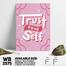 DDecorator Trust Yourself - Motivational Wall Board And Wall Canvas image