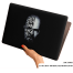 DDecorator Typography in Walter White Face Laptop Sticker image