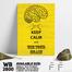 DDecorator Use Your Brain - Motivational Wall Board and Wall Canvas image