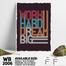 DDecorator Work Hard Dream Big Wall Board and Wall Canvas image