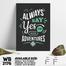 DDecorator Yes to Adventures - Travel - Motivational Wall Board and Wall Canvas image