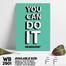 DDecorator You Can Do It - Motivational Wall Board and Wall Canvas image