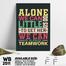 DDecorator You Can Do It Teamwork - Motivational Wall Board And Wall Canvas image
