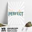DDecorator You're Perfect - Motivational Wall Board and Wall Canvas image