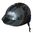 DFL / STM / SMS Cap Style New Version Bike Helmet Black colour 1 Pcs Vespa or Scooty Helmet for Man image