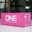 DIE CAST 1:64 – Shipping Container – Pink image