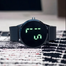 DIGITAL LED Green light Metal body Silicone belt New Fashionable Hand Watches for Men's/WOMEN'S image
