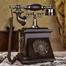 Daily necessities LTD Old Fashion Telephone for Landline,European Style Retro Telephone Fashion Creative Home Office Landline Fixed-Line Antique Wired Fixed-Line Telephone image
