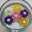 Daisy Flower Floating Candle – Handmade Soy Wax, Romantic Floral Decor | 2 Pcs image