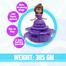 Dancing Little Electric Princess DOLL With 360 Degree Rotation Wheels (princes_cake_doll_purple) image