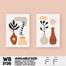 Ddecorator Modern Flower Artwork Wall Decor image