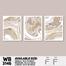 Ddecorator Modern Leaf Artwork Wall Decor image