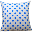 Decorative Cushion Cover Blue And White 20x20 Inch image