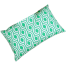 Decorative Cushion Cover Gree And White 20x12 Inch image