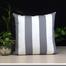 Decorative Cushion Cover, White And Grey 14x14 Inch image