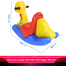 Deer Designed Ride On Toy, Ride On Rocker For 2-5 Years Kid Beautiful And Colorful (deer_rider_852652) Blue image