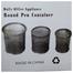 Deli Black Round Mesh Pen Stand Pencil Holder Pack Of 3 Size Pcs Pack image