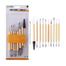 Ceramic Wooden Handle Professional Tools Kit for Clay Pottery Sculpting image
