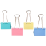 Deli Colourful Binder Clips 25mm Pack of 10 image