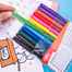 Deli Washable 12 Color Felt Pen image